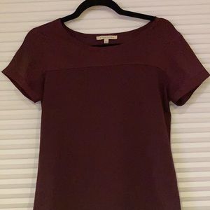EUC! 41 Hawthorn! Women’s Size xs designer top-  blouse! Short sleeve